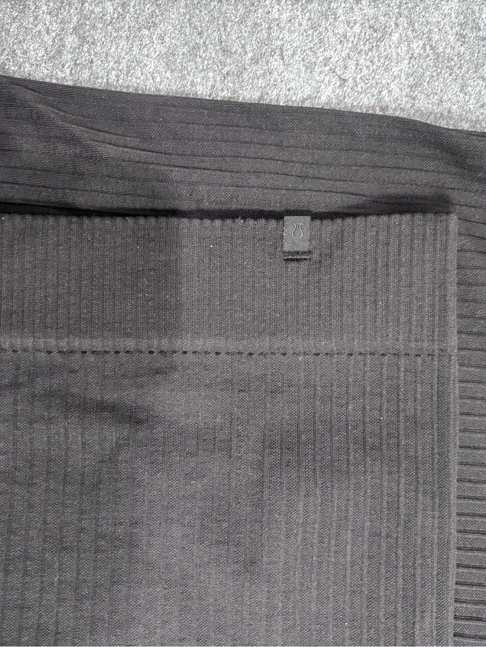 Rest Less Variegated Ribbed Pullover - Picture 2 of 7